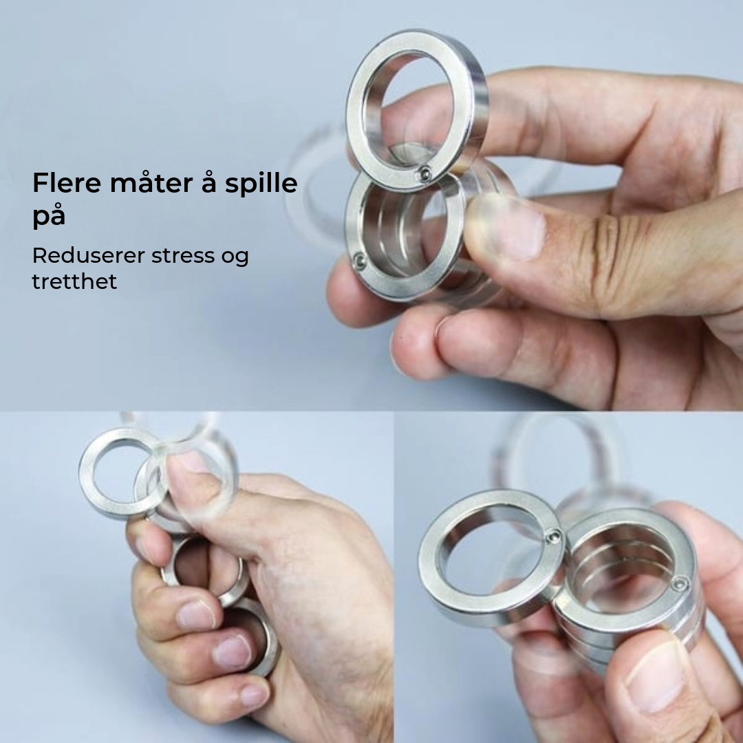 Sammenleggbar Fidget-ring