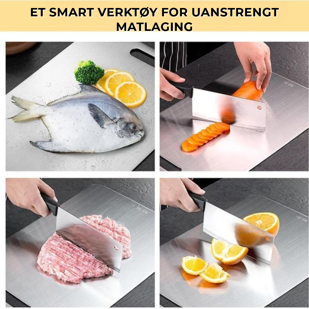 Skjærebrett i rustfritt stål