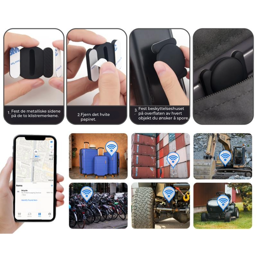 Mini GPS-sporingsenhet