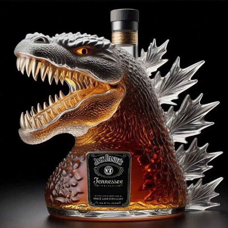 Dyreformet Whiskeyflaske