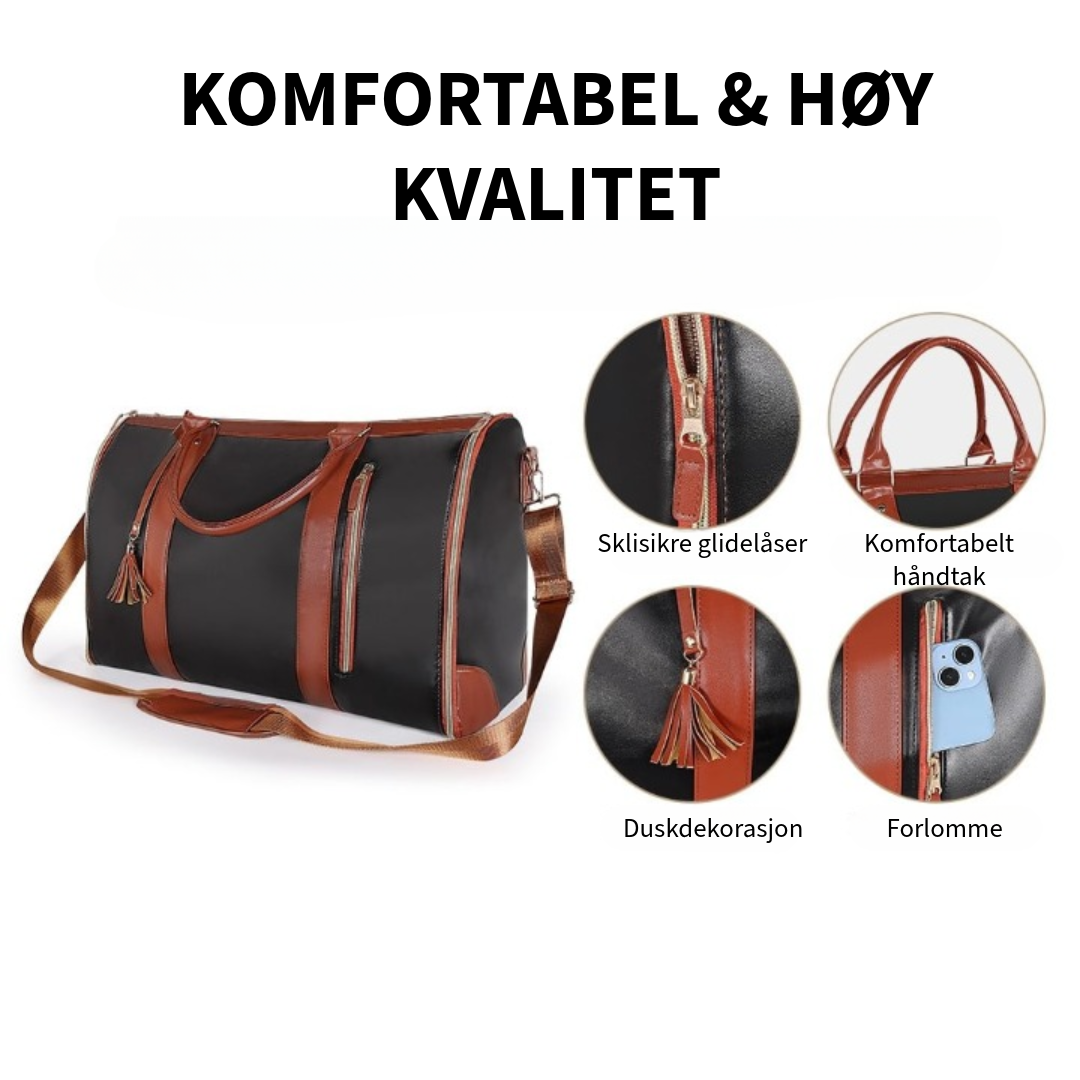 Multifunksjonell reisebag