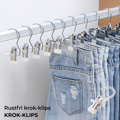 Smart plassbesparende klesklype