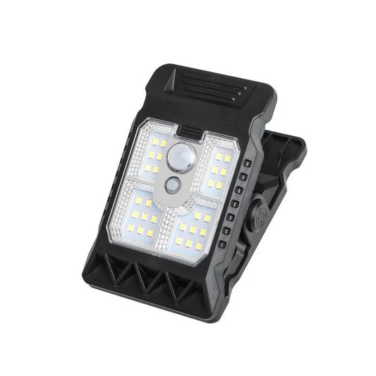 Sol-Clip-Lampe med Bevegelsessensor