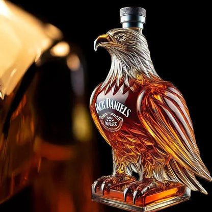 Dyreformet Whiskeyflaske