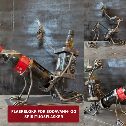 Flaskeholder for Soda- og Sterkdrikkflasker