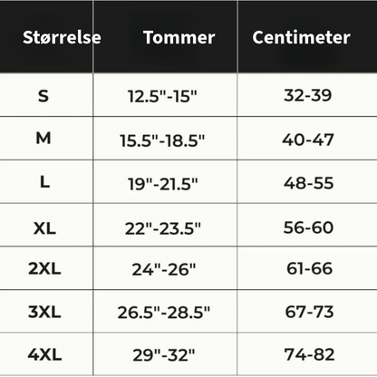 Komfortabel knestøtte