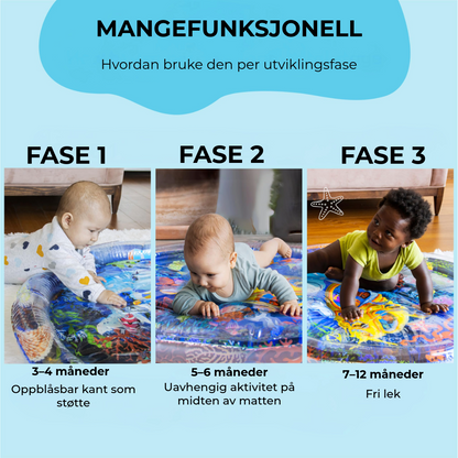 Oppblåsbar Baby Vannmatte