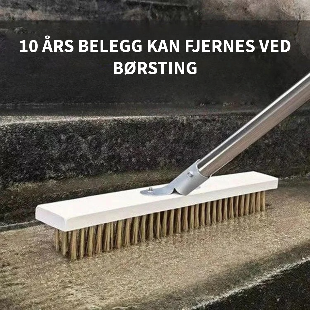 Rustfritt ståltråd rengjøringsbørste