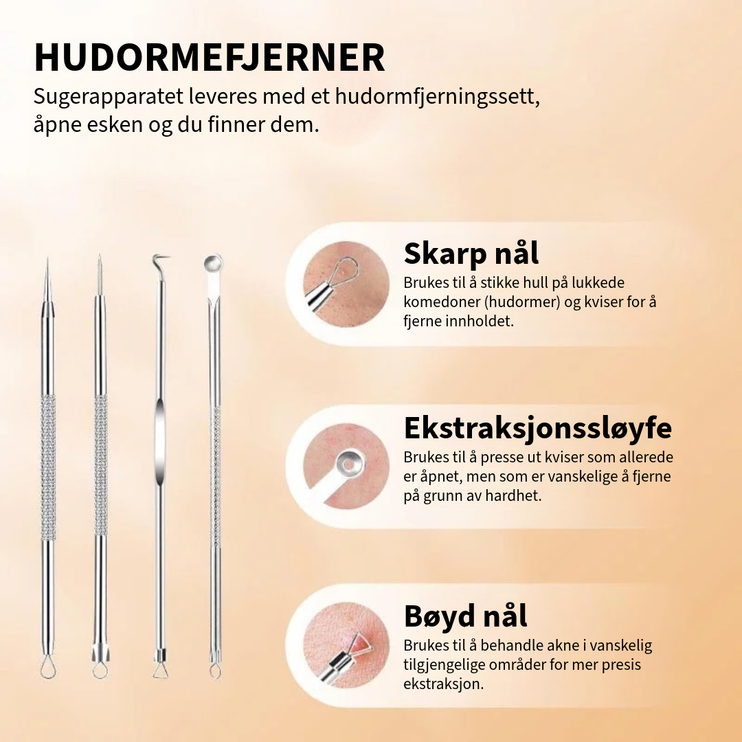 Profesjonell hudormfjerner