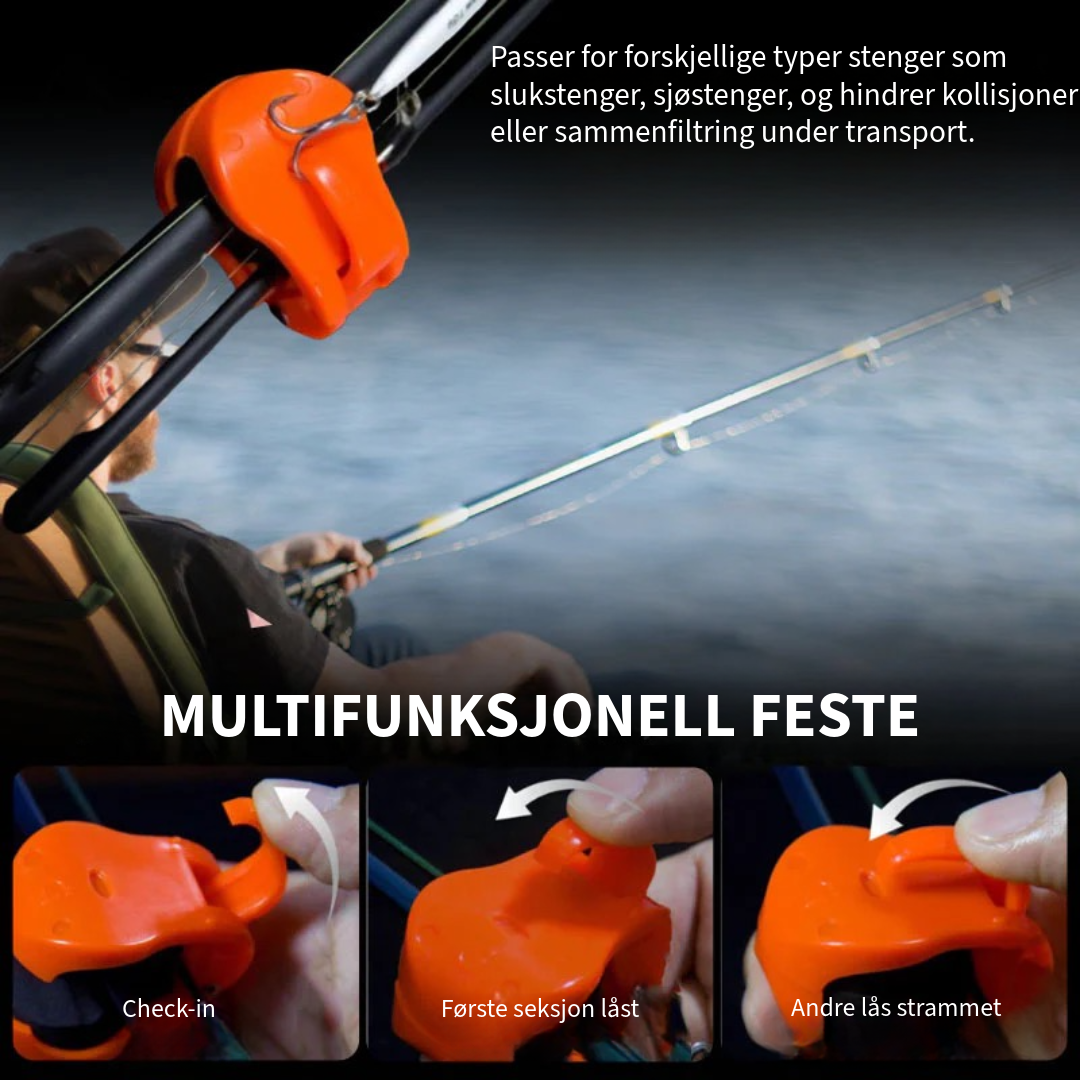 Multifunksjonell Stangholder