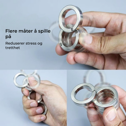 Sammenleggbar Fidget-ring