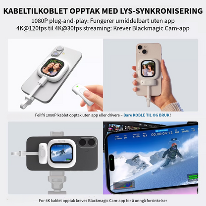 Selfie Monitor Mini Skjerm