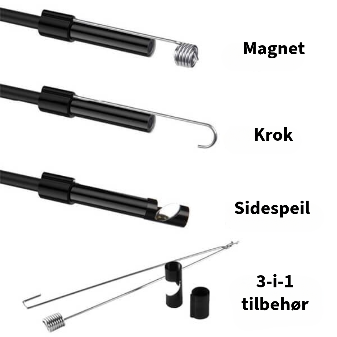 3-i-1 Endoskop
