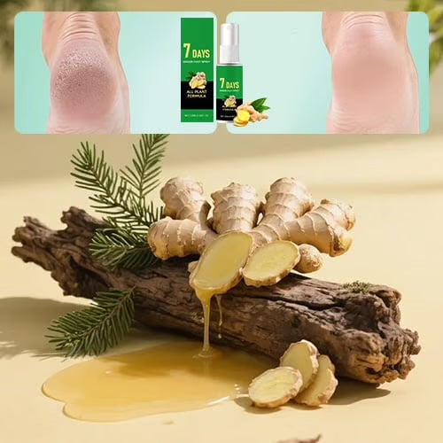 Hornhudfjernende fotspray