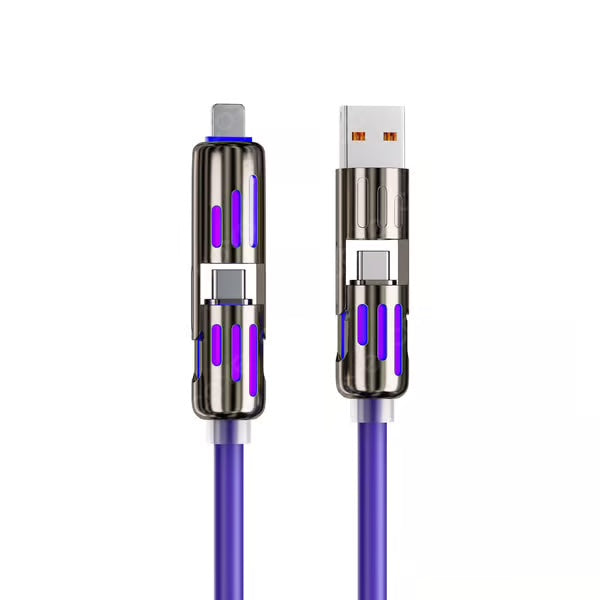4-i-1 Ladekabel