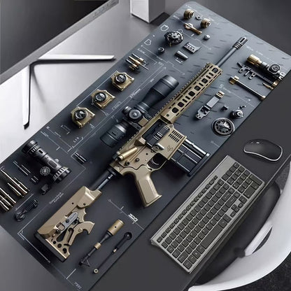 3D militær skrivebordsmatte