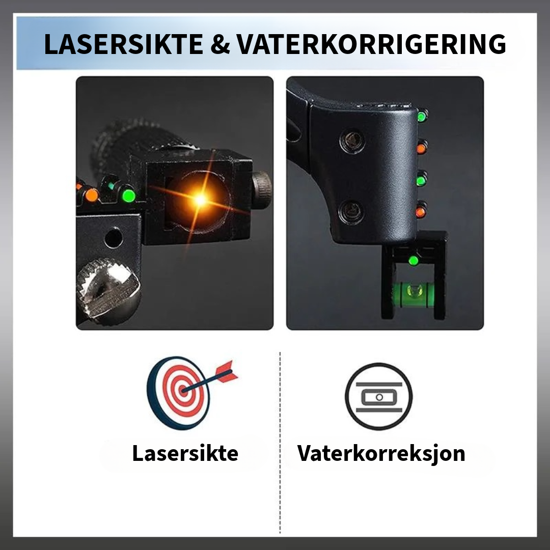 Profesjonell laser-sprettert