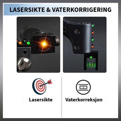 Profesjonell laser-sprettert