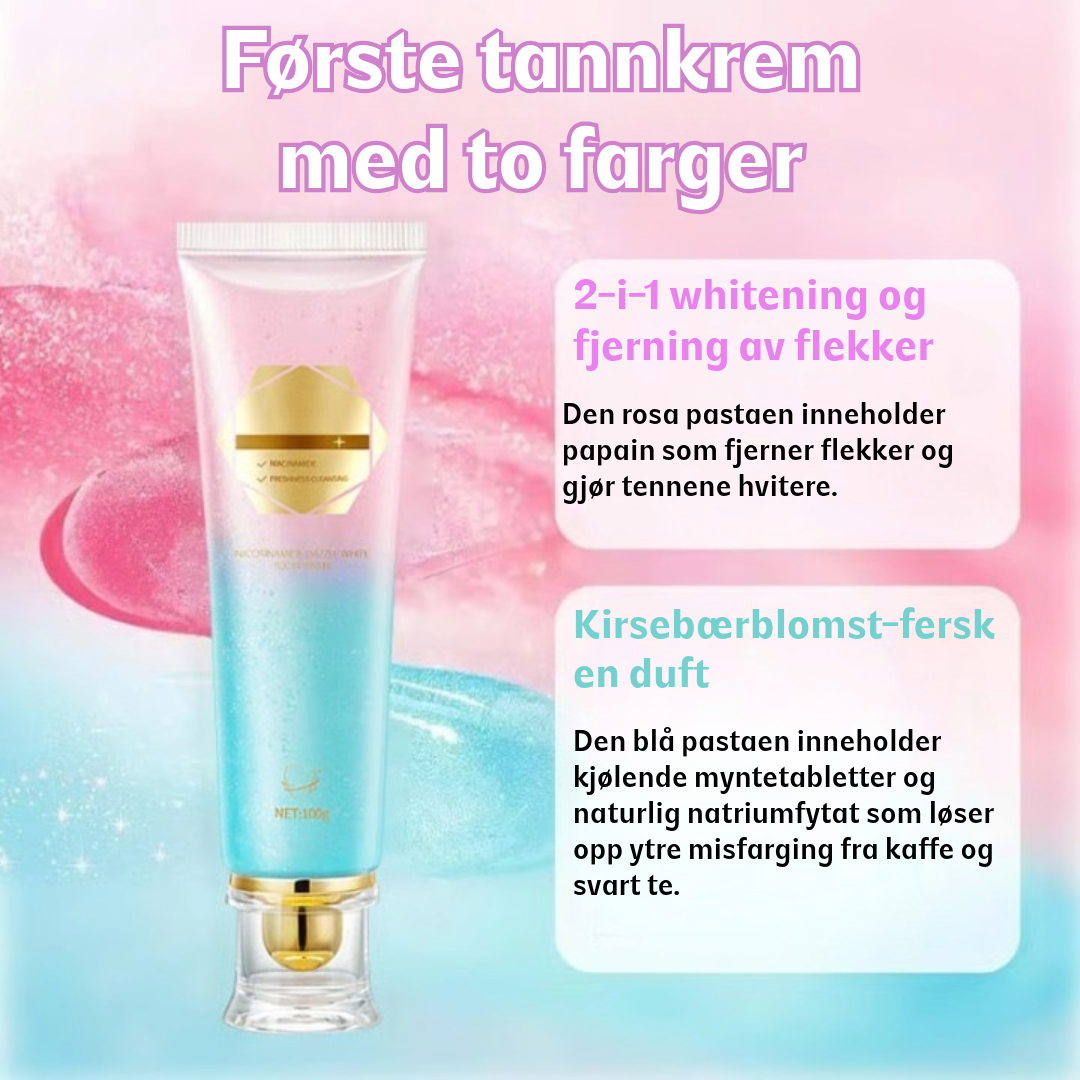 Blekende tannkrem