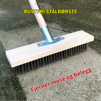 Rustfritt ståltråd rengjøringsbørste