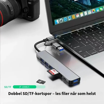 8-i-2 USB-hub