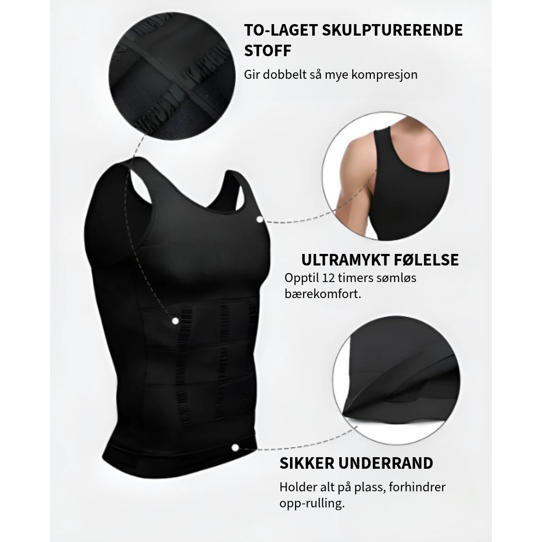 SlimFit undertrøye med midjekorreksjon