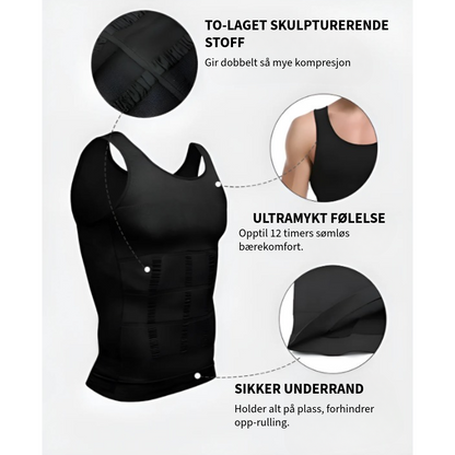 SlimFit undertrøye med midjekorreksjon
