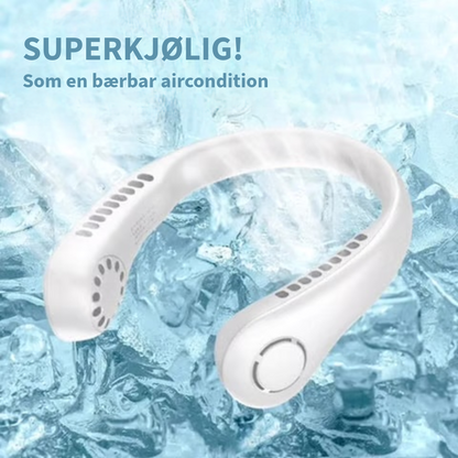 Bærbar nakkeflatevifte
