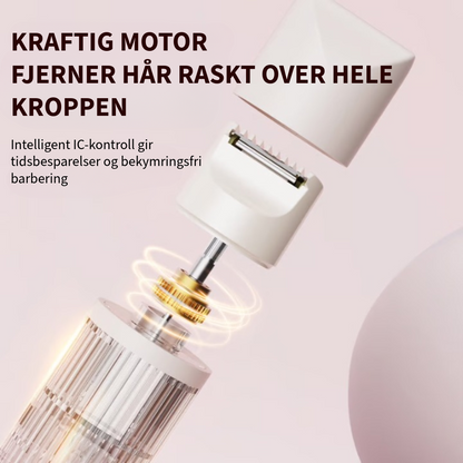 Komfortabel 2-i-1 Barbermaskin for Damer