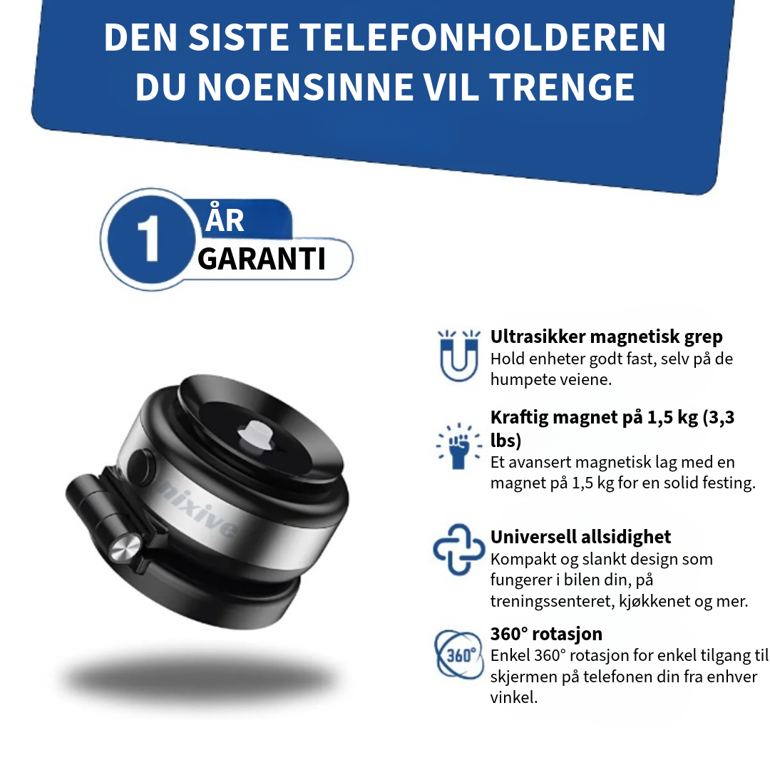 360° telefonholder