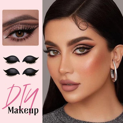 Øyenskygge og Vippe Makeup-klistermerker