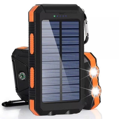 Vannbestandig Powerbank med Solenergi