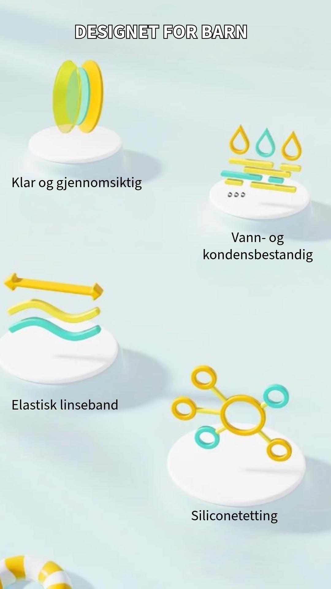 HD Anti-Dugg Svømmebriller