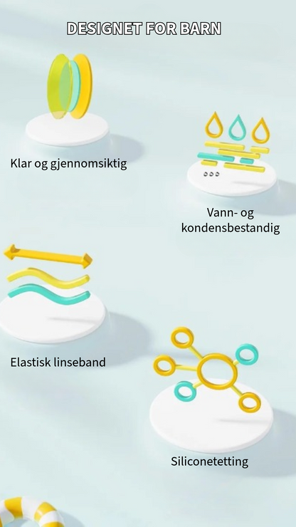 HD Anti-Dugg Svømmebriller