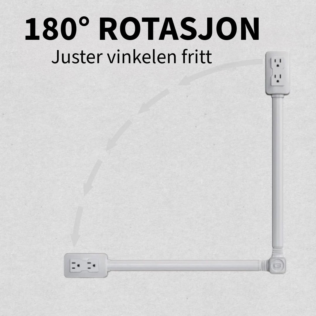 Dreibar Strømforlenger