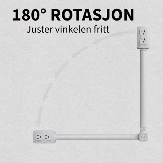 Dreibar Strømforlenger
