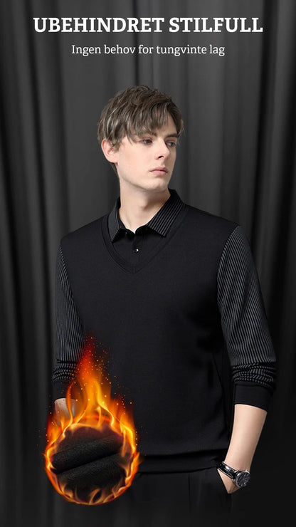 To-delt Elegant Skjorte