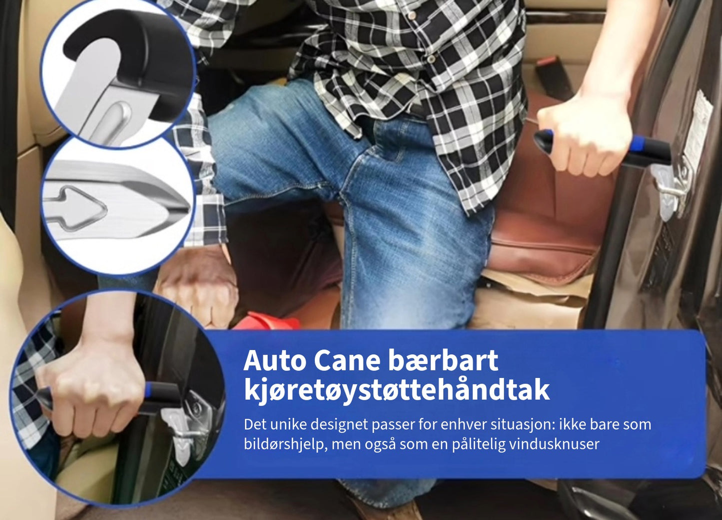 Multifunksjonelt Bilhåndtaksassistent