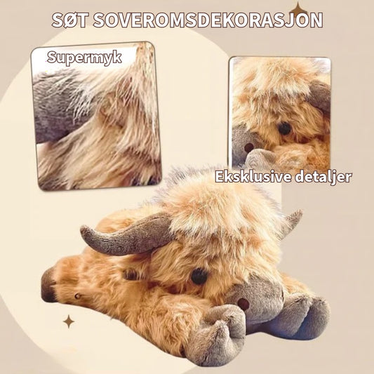 Søt Highland Ku Kosedyr
