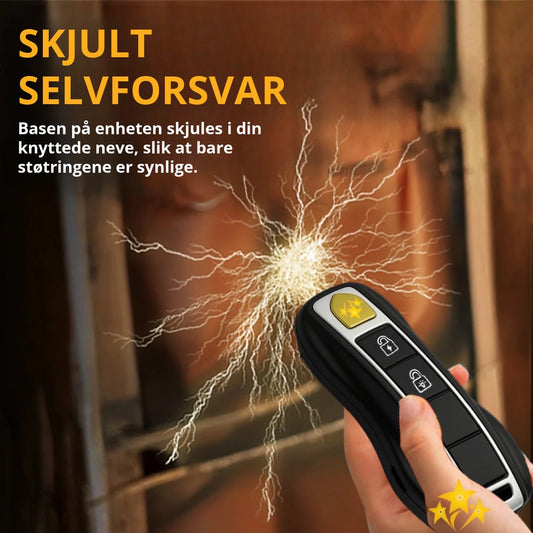 Selvforsvarslommelykt i Bilnøkkelform