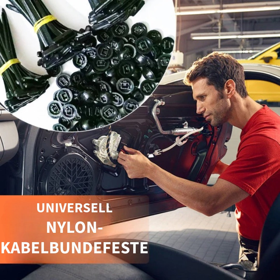 Universell Nylon Kabelbindefeste