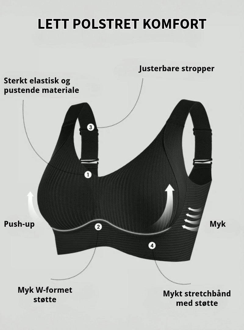 Bøyleløs Push-Up BH