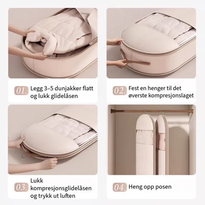 Plassbesparende Klespose