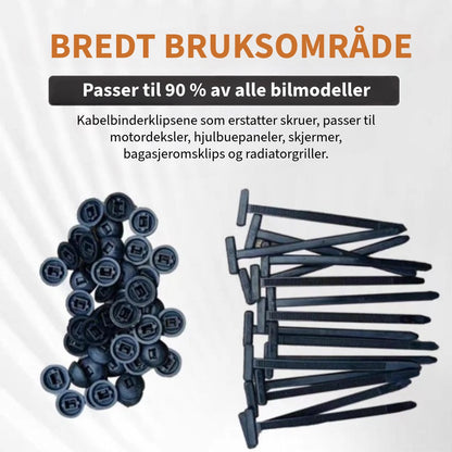Universell Nylon Kabelbindefeste
