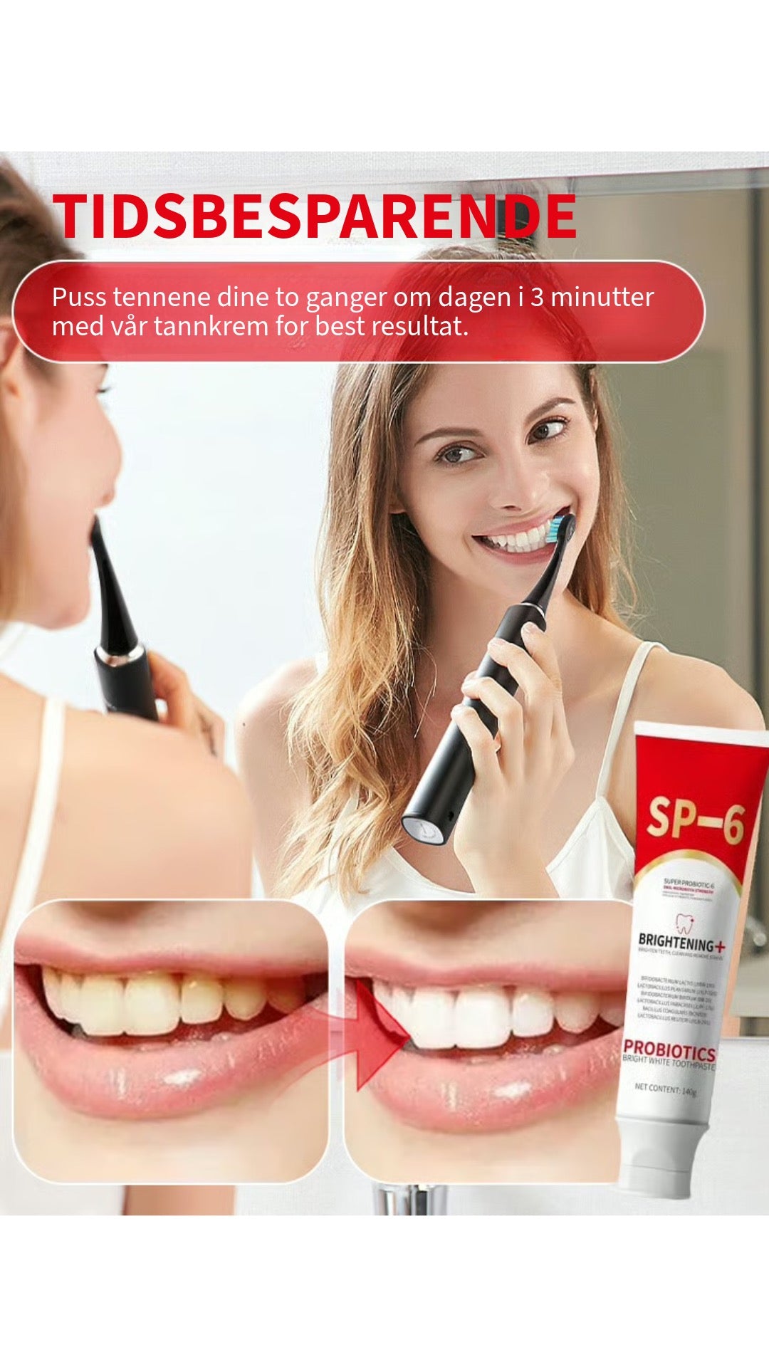 Whitening Tannkrem
