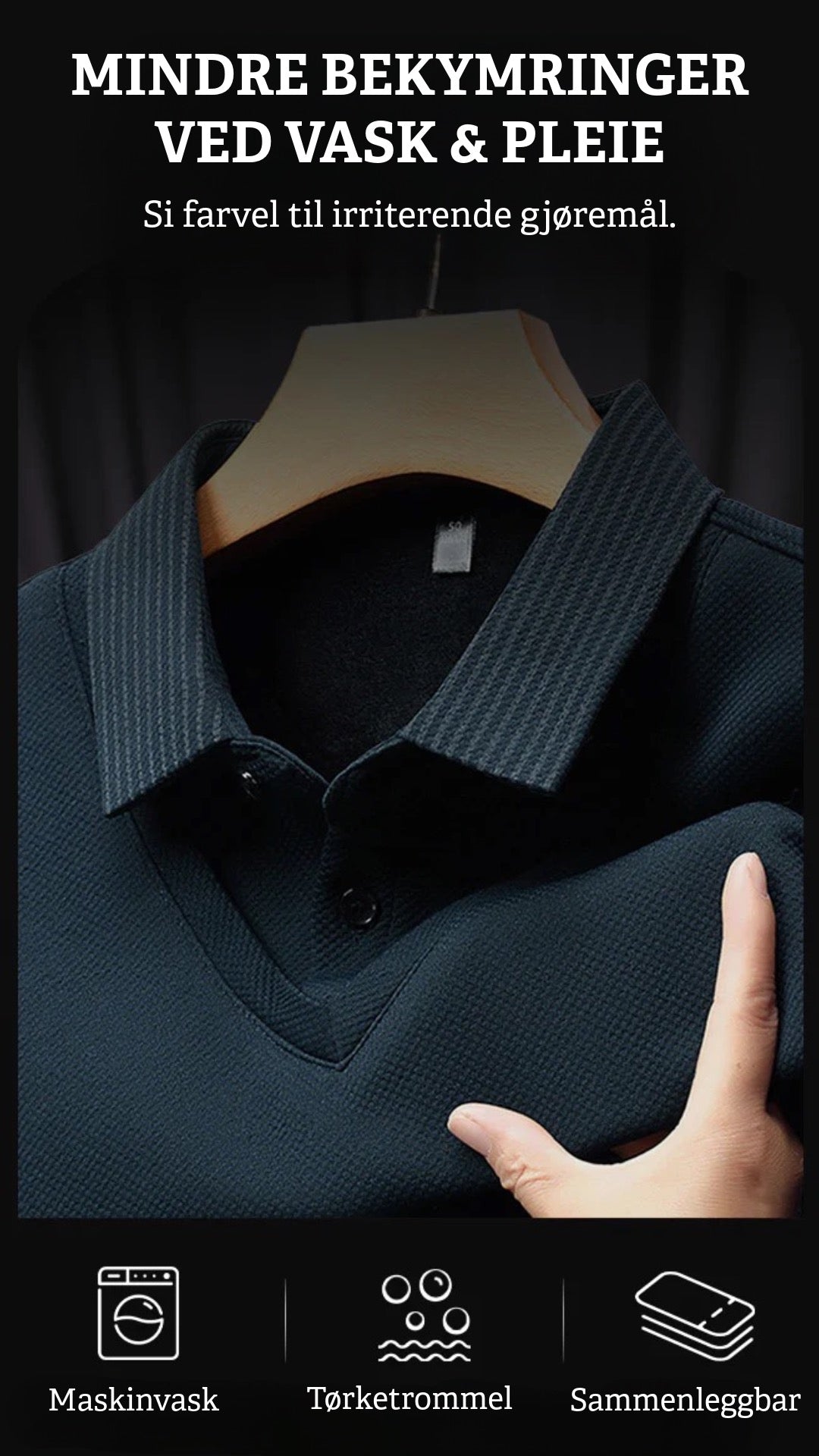 To-delt Elegant Skjorte