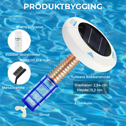 Solenergi bassengionisator