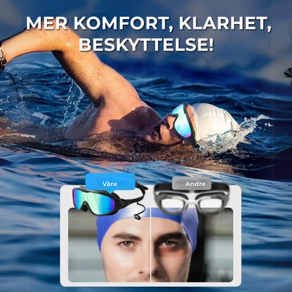 Lekkasjesikre svømmebriller
