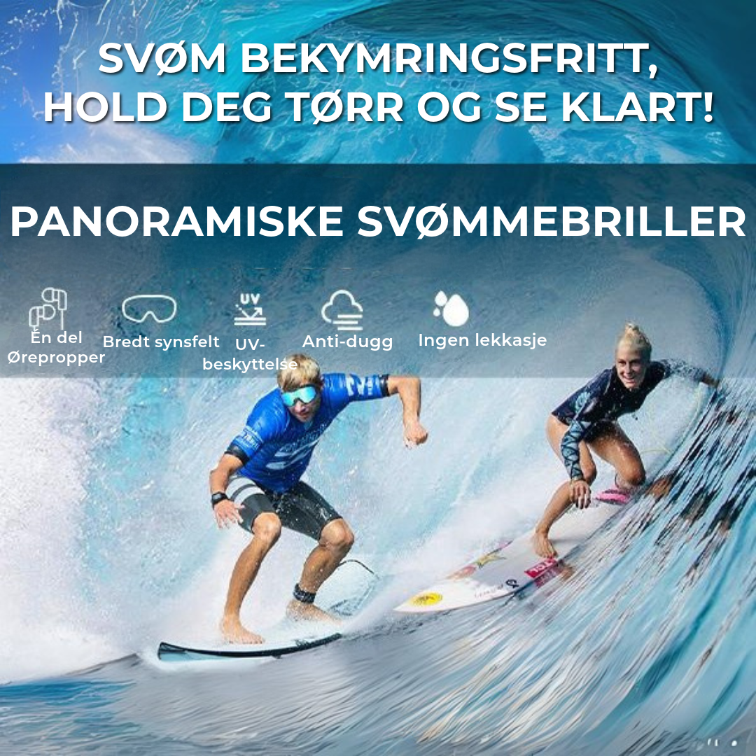 Lekkasjesikre svømmebriller