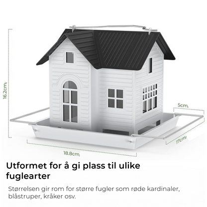 Fuglehus med Solenergi